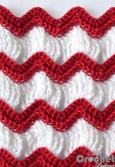 Vintage afghan crochet pattern photo preview