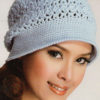 blue crochet hat preview