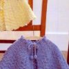 easy blue poncho