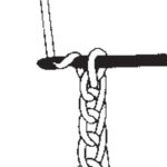 tunisian crochet - chain