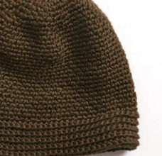 Crochet street hat pattern preview