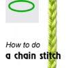 how to do a chain stitch photo