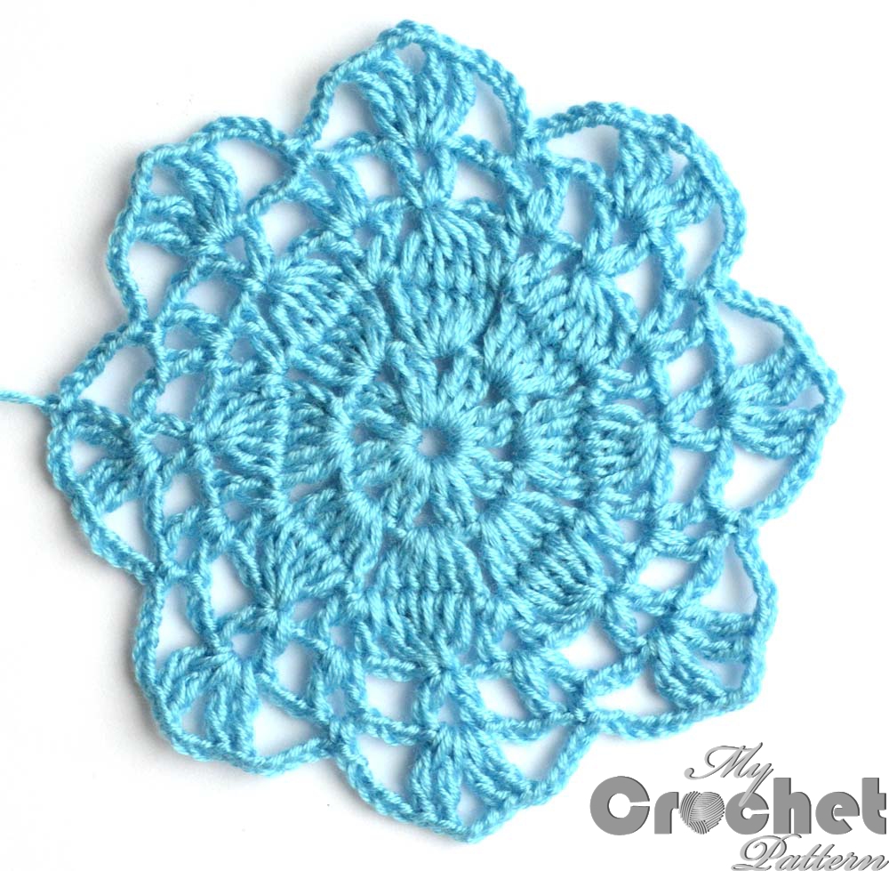 blue big flower motif huge photo blue big flower motif huge photo