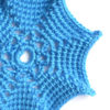 blue spider web crochet pattern