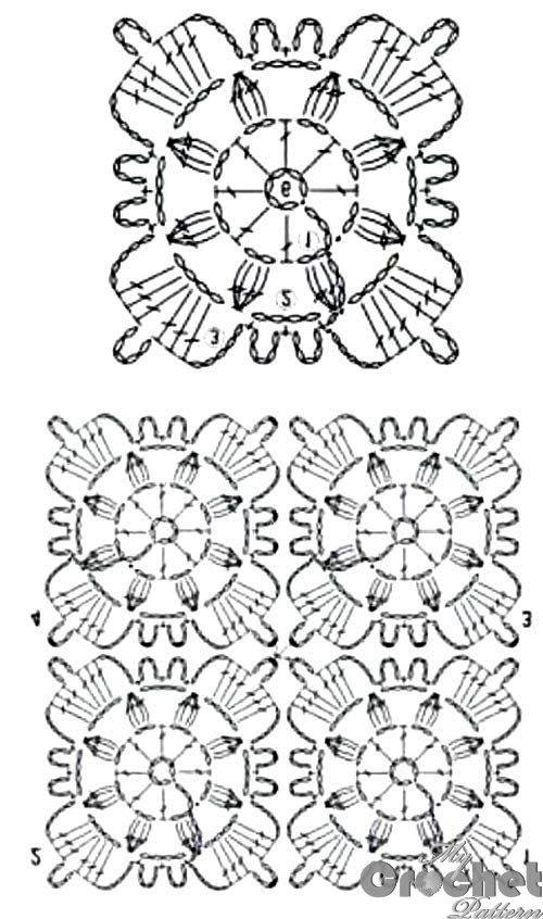 blue square flower motif pattern blue square flower motif pattern