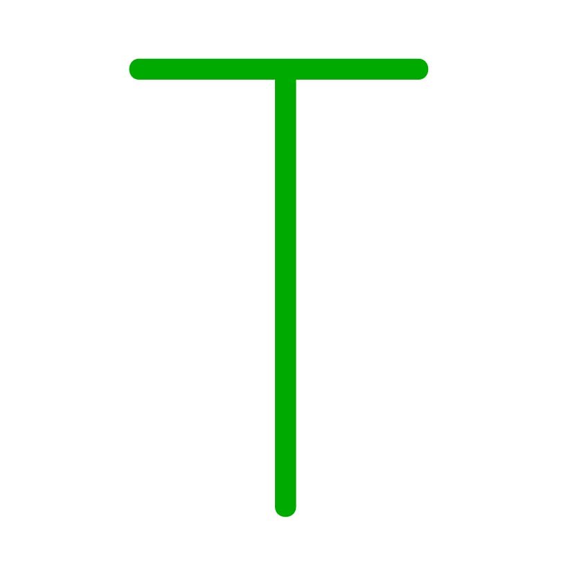 half double crochet - hdc - stitch symbol half double crochet - hdc - stitch symbol