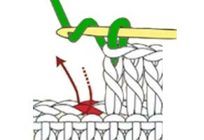 how to do a double crochet - step 1 how to do a double crochet - step 1