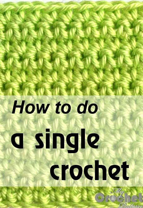 how to do a single crochet - photo