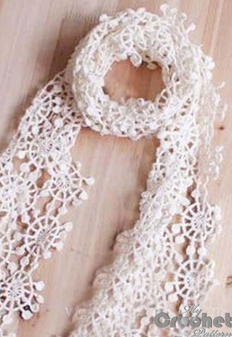 light white scarf with delicate flowers photo light white scarf with delicate flowers photo