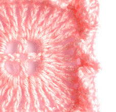 pink square 3d motif