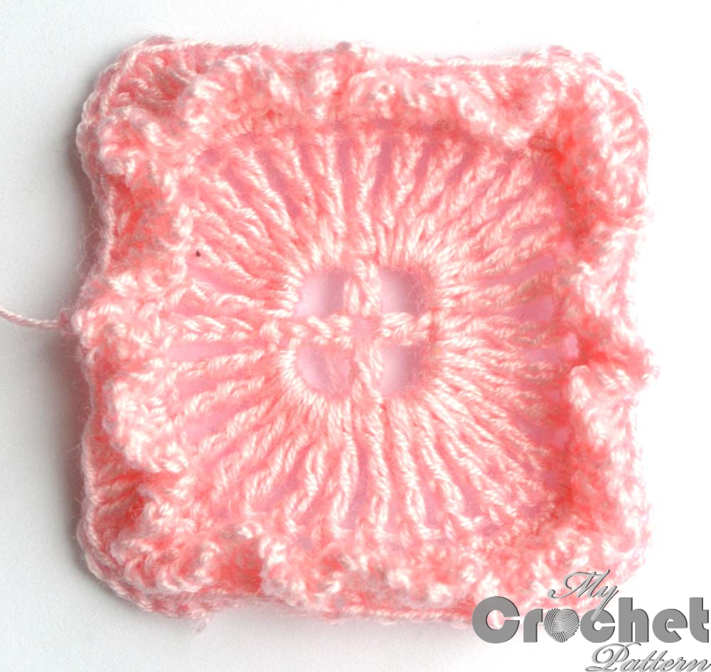 pink square 3d motif big photo