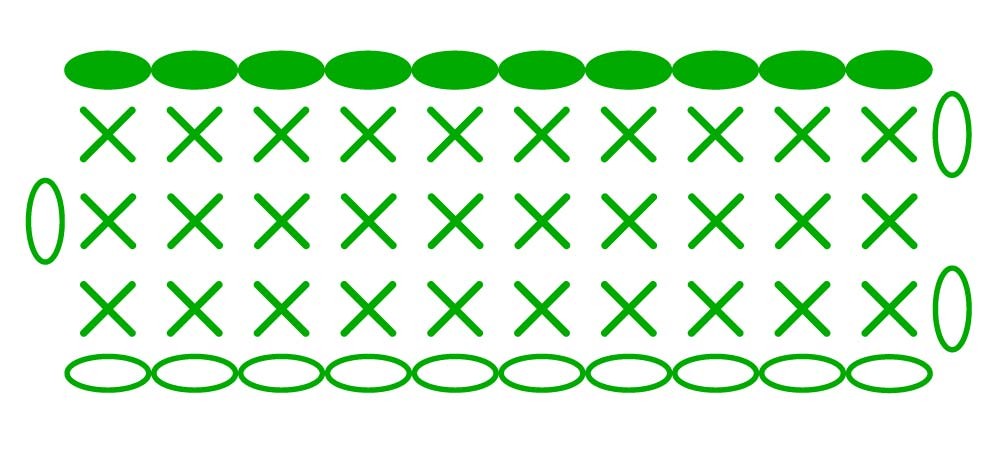 slip stitch - stitches scheme slip stitch - stitches scheme