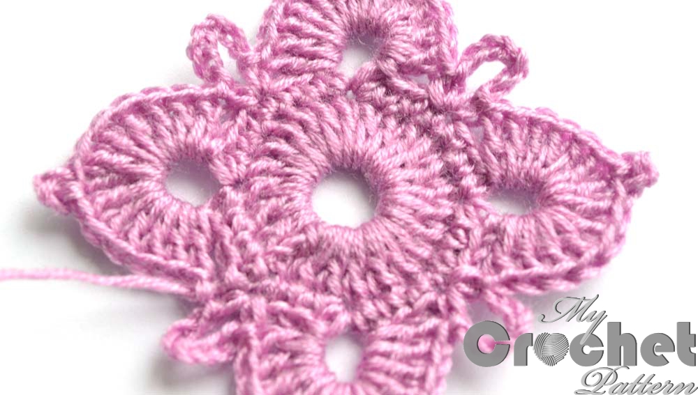 square purple flower motif - close photo2 square purple flower motif - close photo2