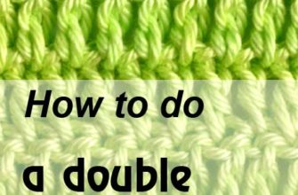 how to do a double crochet