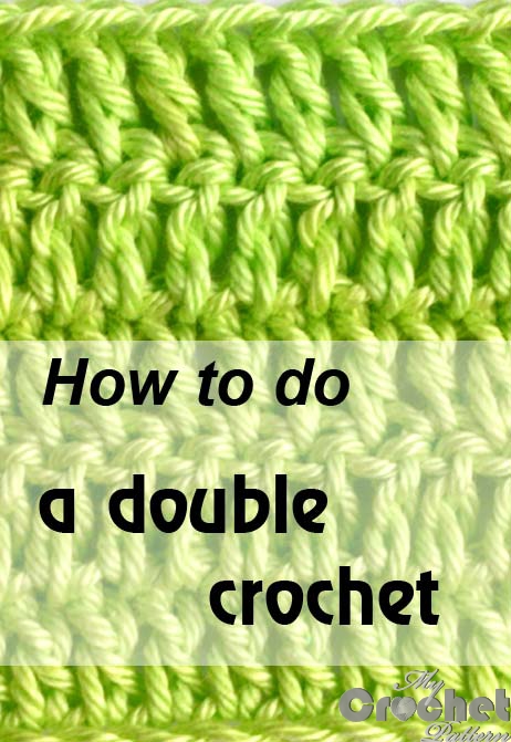 how to do a double crochet how to do a double crochet
