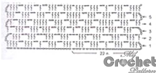 filet zig-zag crochet - stitch pattern filet zig-zag crochet - stitch pattern