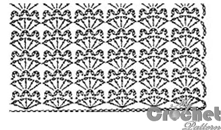 yellow lace shell crochet - stitch pattern yellow lace shell crochet - stitch pattern