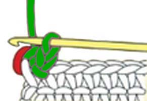 reverse single crochet stitch - step 4 reverse single crochet stitch - step 4