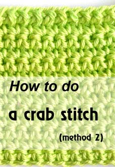 how to do a crab stitch - photo how to do a crab stitch - photo