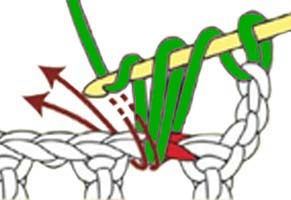 puff on a chain - step 2 puff on a chain - step 2