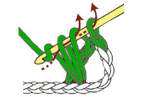 1-over-1 dc left cross - step 3 1-over-1 dc left cross - step 3