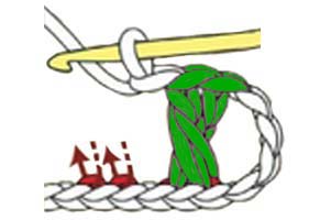 1-over-1 dc left cross - step 4 1-over-1 dc left cross - step 4