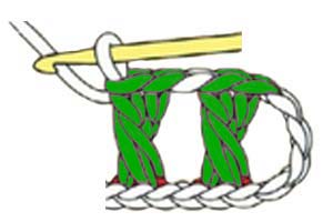 1-over-1 dc left cross - step 5 1-over-1 dc left cross - step 5