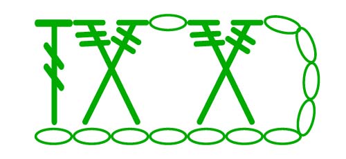 1-over-1 trc cross - stitches scheme 1-over-1 trc cross - stitches scheme