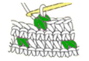 2 sc decrease - step 7 2 sc decrease - step 7