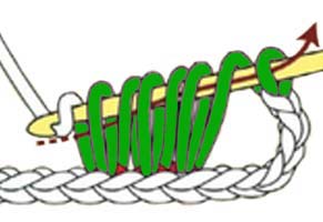 3 hdc closed together - step 3 3 hdc closed together - step 3