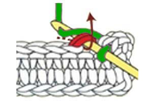 3 sc decrease - step 1