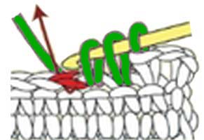 3 sc decrease - step 4