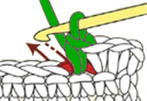 3 sc increase - step 3 3 sc increase - step 3