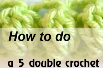 5 dc popcorn in same stitch - preview