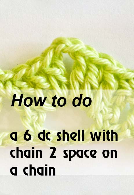 6 dc shell with chain 2 space on a chain - preview 6 dc shell with chain 2 space on a chain - preview