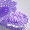 baby booties crochet pattern for beginners - preview
