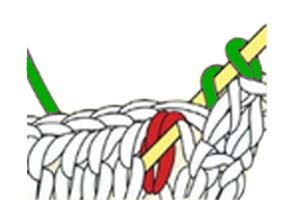 back post hdc - step 2 back post hdc - step 2