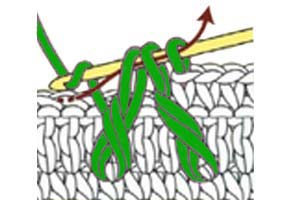 front post dc two together - step 3