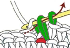 front post sc - step 3