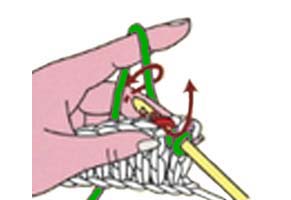 loop stitch with dc - step 2 loop stitch with dc - step 2