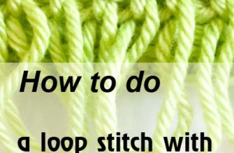 loop stitch with sc - preview