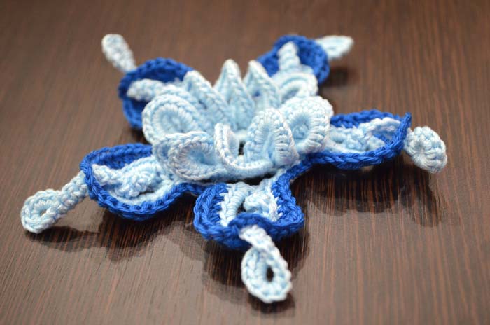 amazing 3d crochet flower pattern