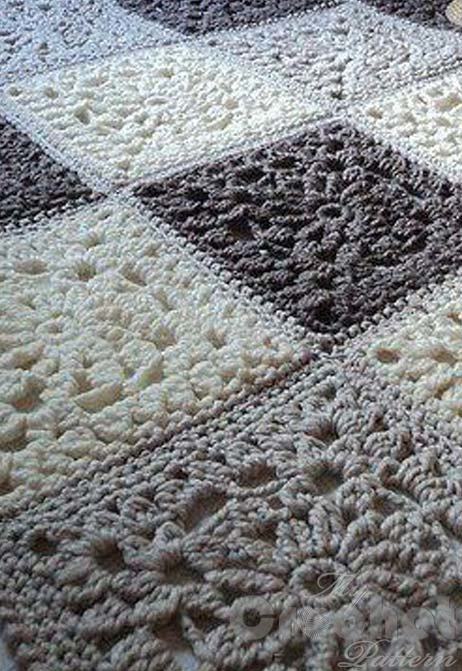 crochet granny square blanket - preview crochet granny square blanket - preview