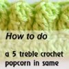 5 trc popcorn in same stitch -preview