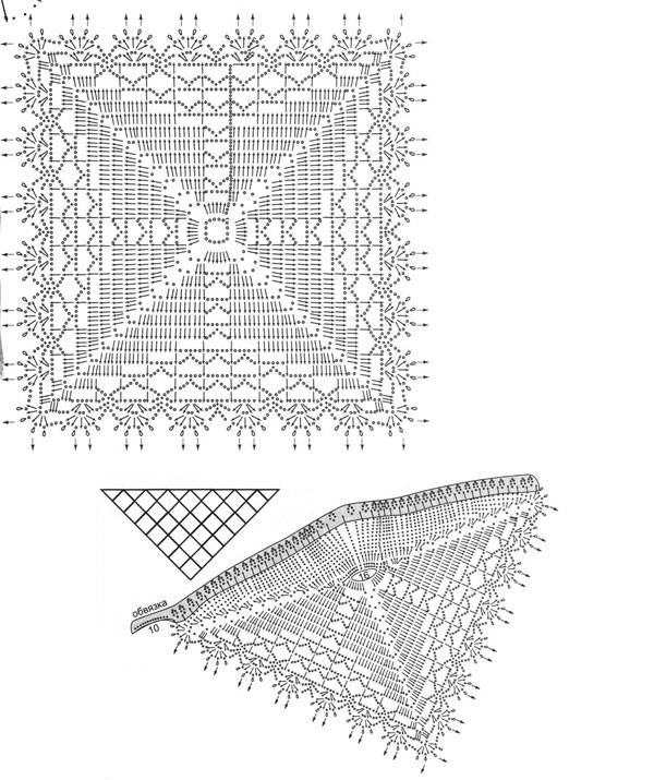 blue crochet shawl pattern with squares - pattern blue crochet shawl pattern with squares - pattern