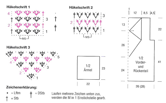 white crochet sweater with square - pattern
