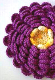 crochet a lush flower - preview crochet a lush flower - preview