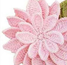 crochet lily - preview