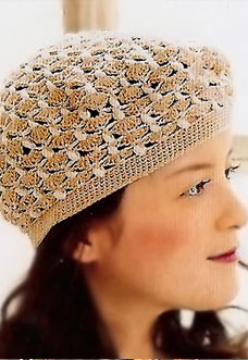 cute crochet beret pattern - preview cute crochet beret pattern - preview