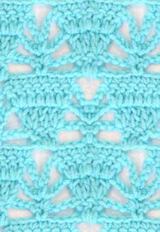 lace crochet pattern with triangles lace crochet pattern with triangles